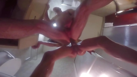 Tranny fucked by horny guy