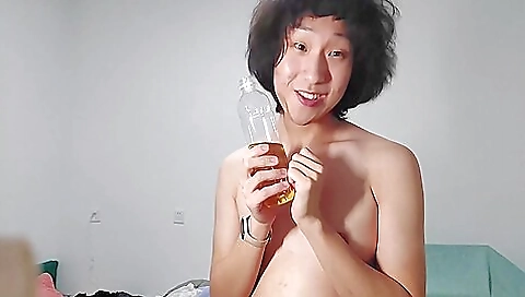 Mature chick fucks hard in her pussy