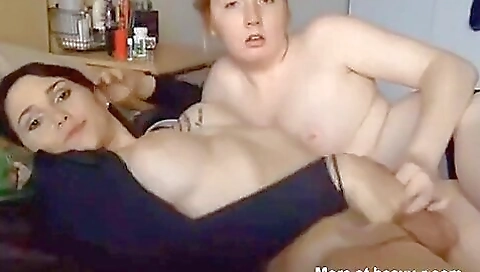 Cute blonde fucked with a toy