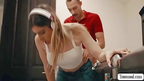 Mature woman love with her boyfriend